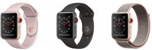 Apple series 3 smartwatch