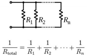 Parallel resistor circuits