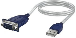 USB 2.0 to Serial DB-9 RS-232 Converter Cable