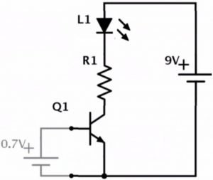 VBE base-emitter voltage