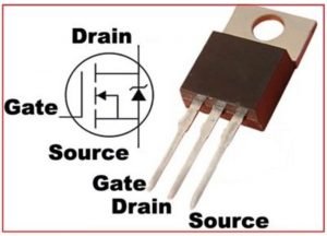 Gate, Drain, and Source