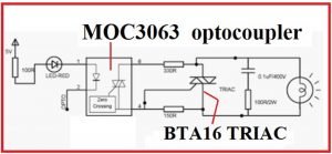 MOC3063 OPTOCOUPLER